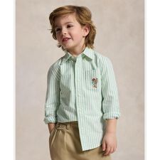(ボーイズ 2才～7才)Polo ベア コットン オックスフォード シャツ