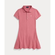 (ガールズ 7才～16才)ストレッチ メッシュ ポロ ドレス