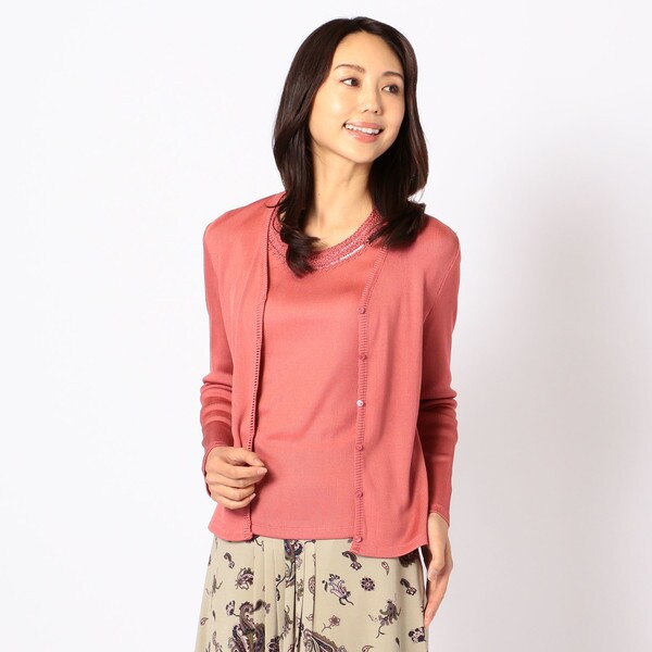 スキャパ/トリアセリブカットソーカーディガン トリアセリブカットソーカーディガン | スキャパ(SCAPA) | マルイ