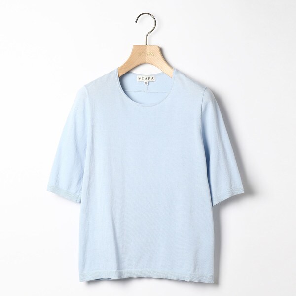 感謝価格 エテルノ半袖ニット スキャパ 待望の再入荷