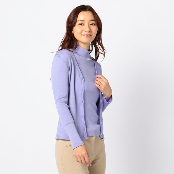 トリアセリブカットソーカーディガン | スキャパ(SCAPA) | マルイ