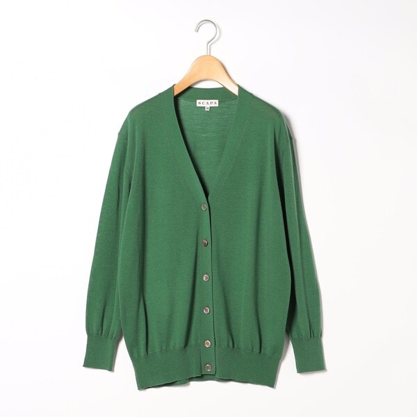 スキャパ（SCAPA）/カシウールニットVネックカーディガン カシウールニットVネックカーディガン | スキャパ(SCAPA) | マルイ