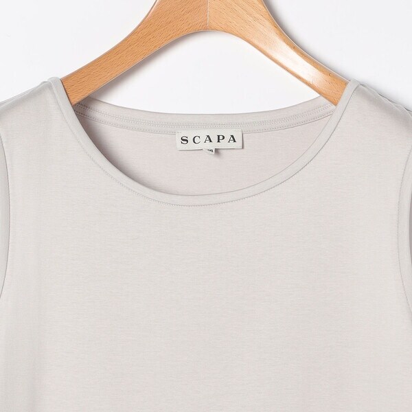 クリアスムースノースリーブカットソー | スキャパ(SCAPA) | マルイ