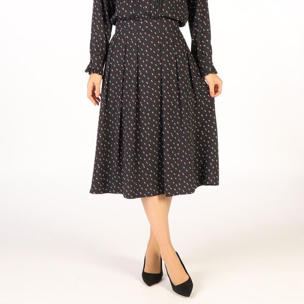 スキャパ（SCAPA）/メタモルドットプリントスカート メタモルドットプリントスカート | スキャパ(SCAPA) | マルイウェブ