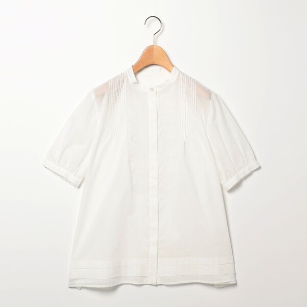 コットンローン五分袖ブラウス | スキャパ(SCAPA) | マルイウェブチャネル