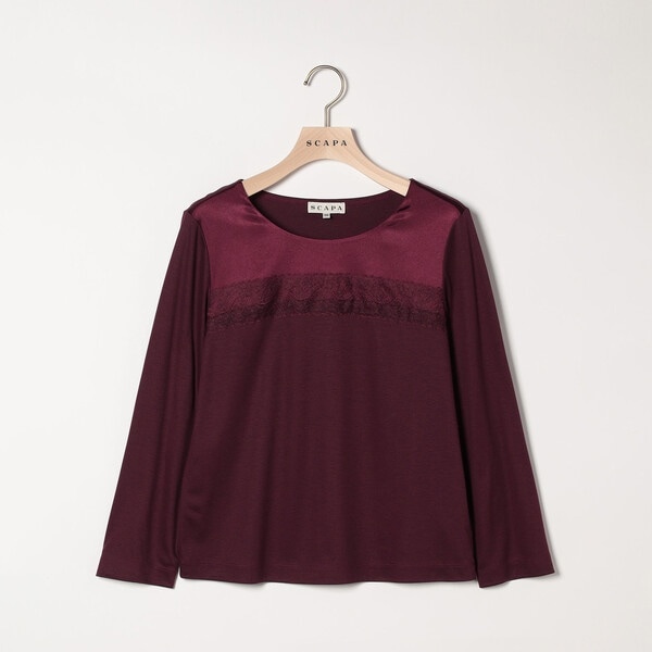 クリアスムースノースリーブカットソー | スキャパ(SCAPA) | マルイ