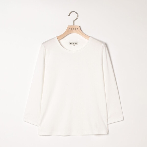 クリアエンブロノースリーブカットソー | スキャパ(SCAPA) | マルイ