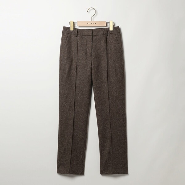 スキャパ（SCAPA）/ネップツイードパンツ ネップツイードパンツ | スキャパ(SCAPA) | マルイウェブチャネル