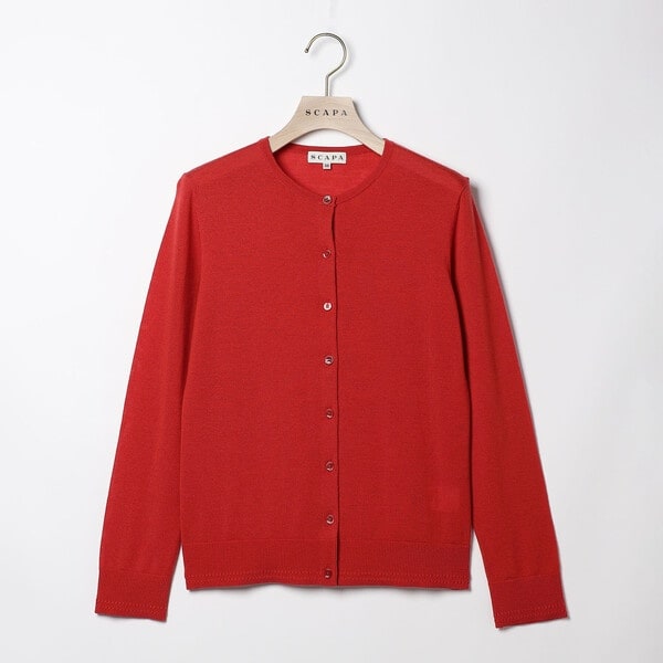 カシウールニットロングカーディガン | スキャパ(SCAPA) | マルイ