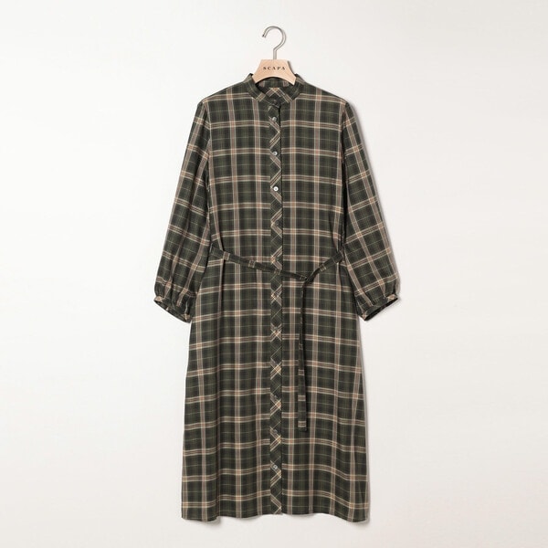 ウールシャンブレーワンピース | スキャパ(SCAPA) | マルイウェブチャネル