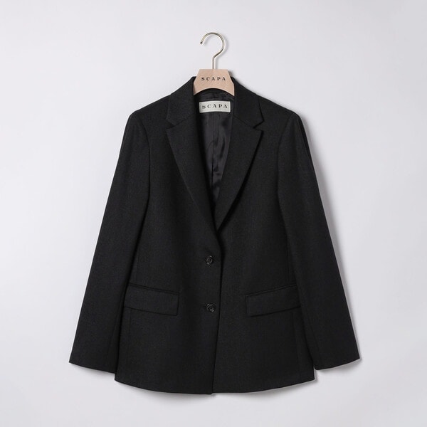 ブレインツイードノーカラージャケット | スキャパ(SCAPA) | マルイ