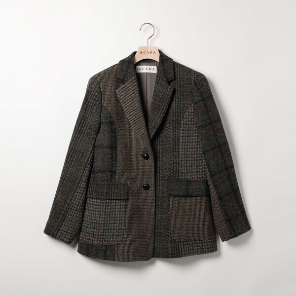 COMATEX】ビッグヘリンボーンPコート | ジャーナルスタンダード