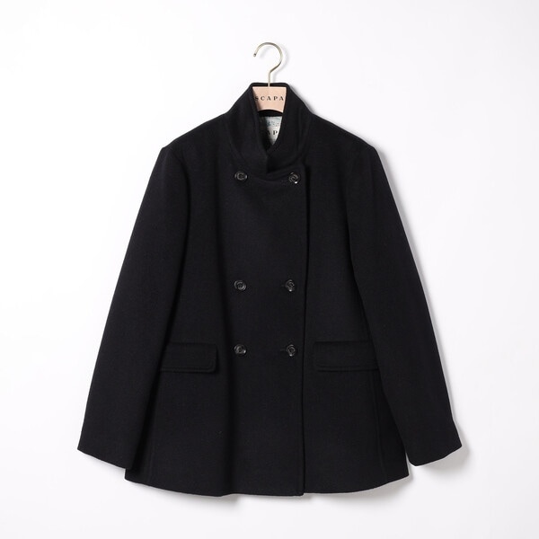 ウールアンゴラビーバー フーデッド コート | 23区(23KU) | マルイ