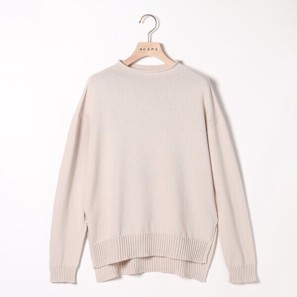 カシウールリブプルオーバーニット | スキャパ(SCAPA) | マルイウェブ