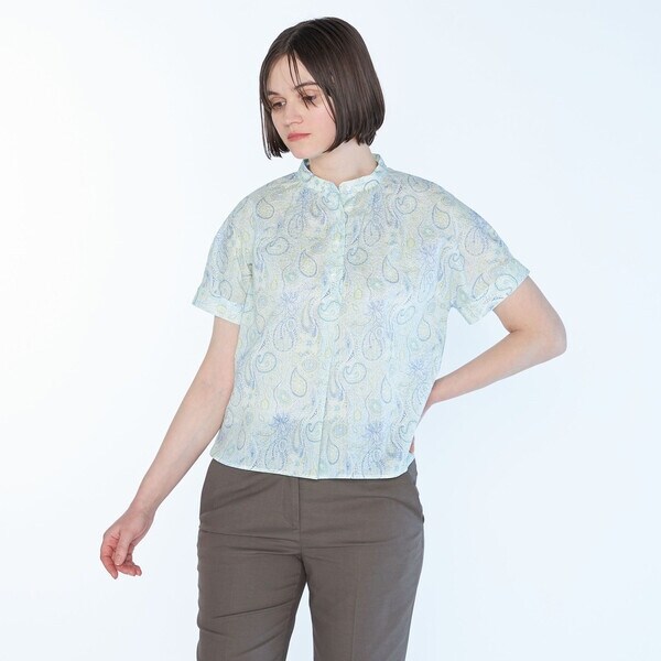 SCAPA / スキャパ 【ＷＥＢ限定】Liberty Printブライトブラウス SCAPA｜【WEB限定】Liberty Printブライトブラウス | Rakuten