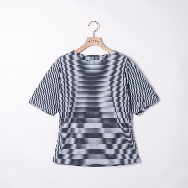 SCAPA / スキャパ コットンスムース無地カットソー コットンスムース無地カットソー｜カットソー｜SCAPA Lサイズ