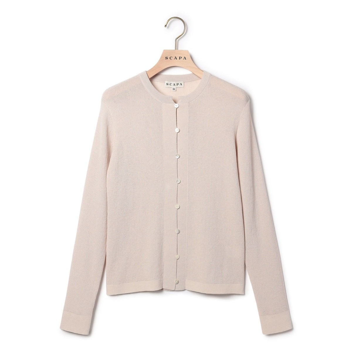 スキャパ（SCAPA）/カシウールリブプルオーバーニット カシウールリブプルオーバーニット | スキャパ(SCAPA) | マルイウェブ