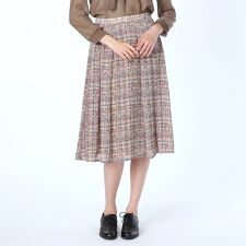 ツイードプリントスカート