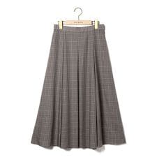 ライトグレンチェックスカート