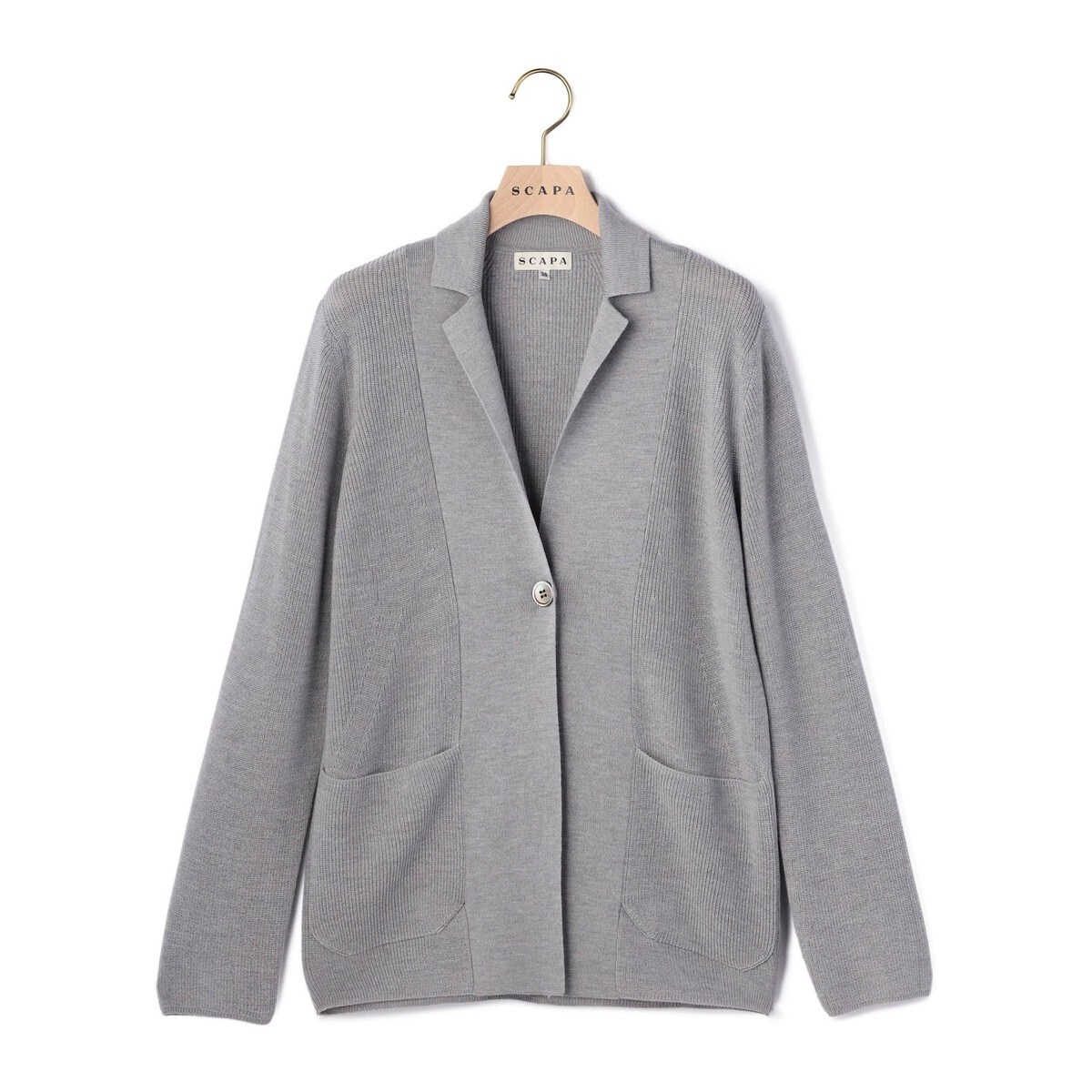 美品 スキャパ SCAPA カーディガン ウールジャケット 美品 スキャパ SCAPA カーディガン ウールジャケット 美品 スキャパ