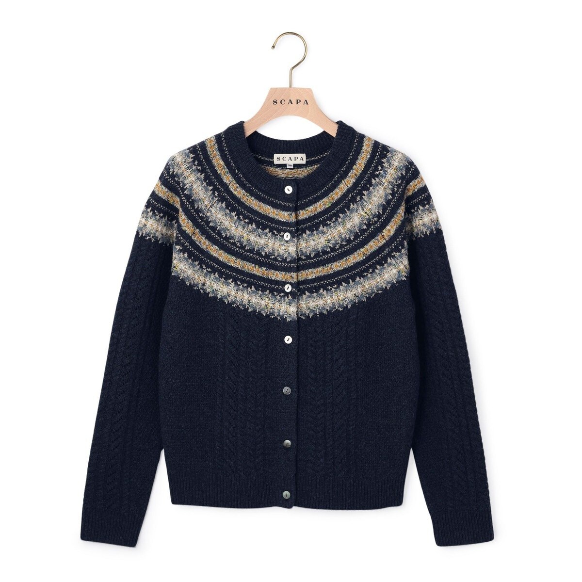 プレーティングボーダーニット | スキャパ(SCAPA) | マルイウェブチャネル