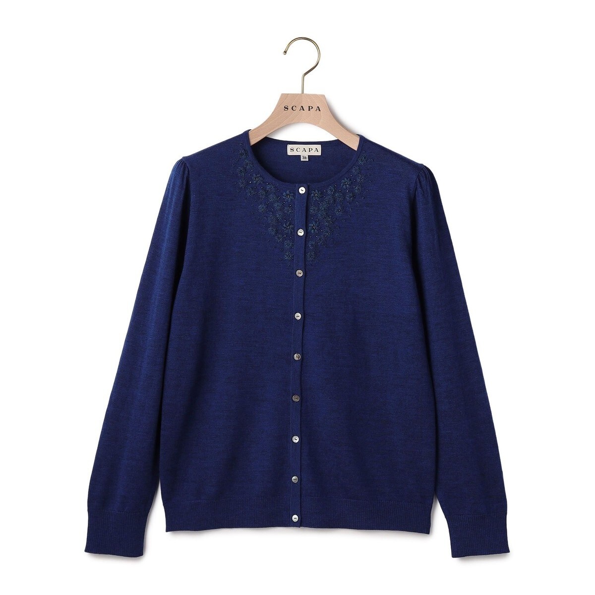スキャパ（SCAPA）/エンブロイダリーニットカーディガン エンブロイダリーニットカーディガン | スキャパ(SCAPA) | マルイ