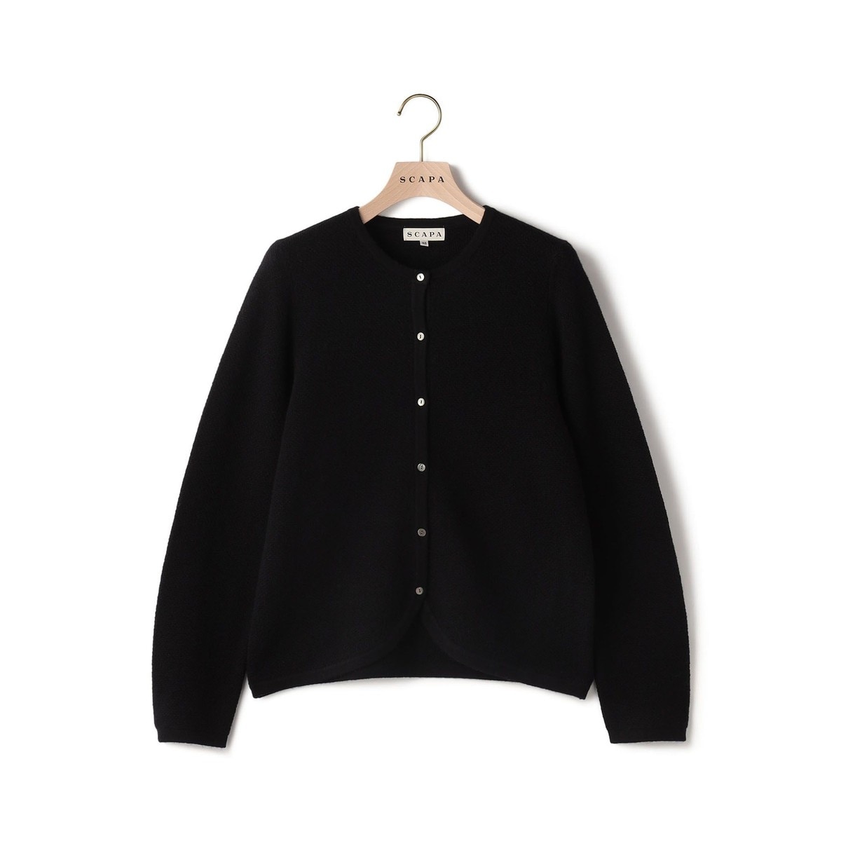 美品 スキャパ SCAPA カーディガン ウールジャケット ツイーディニットジャケット | スキャパ(SCAPA) | マルイウェブチャネル