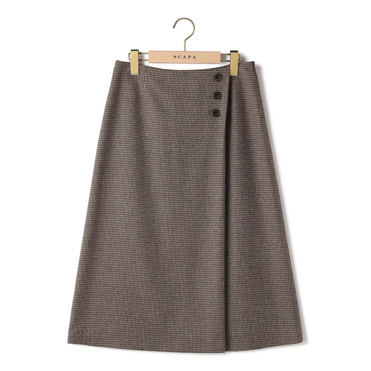 リバティプリントパッチワークスカート | スキャパ(SCAPA) | マルイ