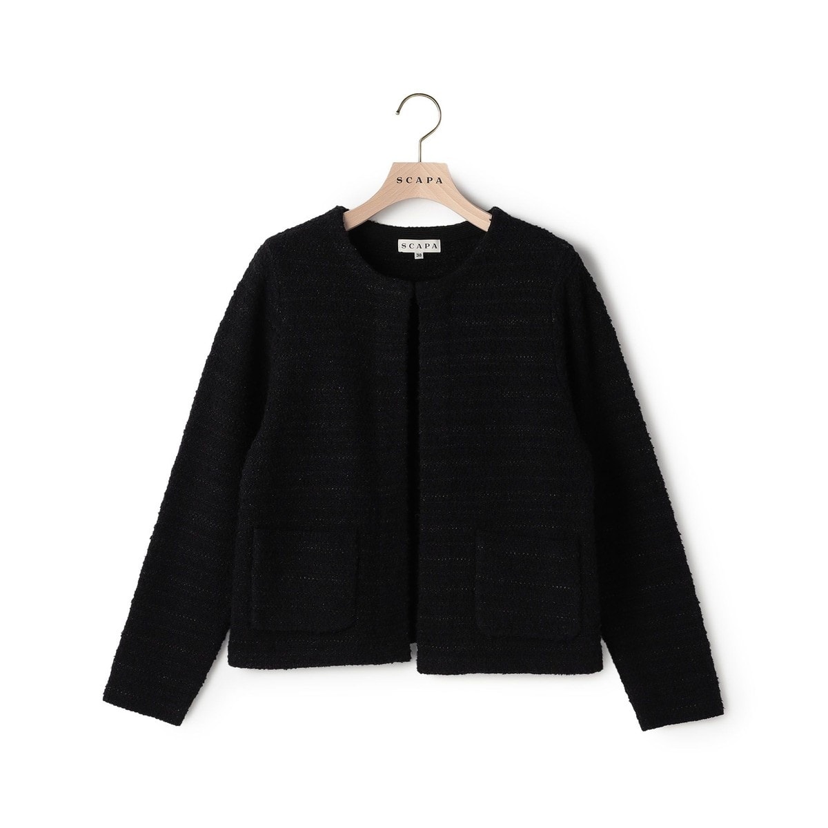 美品 スキャパ SCAPA カーディガン ウールジャケット カシウールニットカーディガン｜ニット｜SCAPA(スキャパ)｜ルック公式