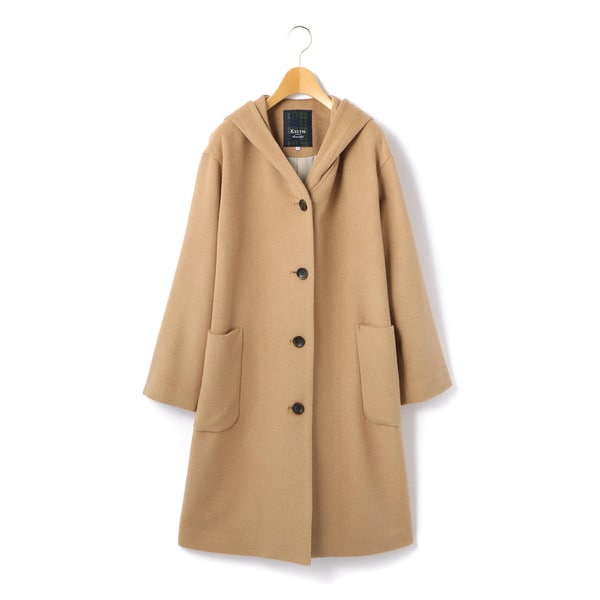 アルアバイル　アンゴラブレンド　金ボタンコート　サイズ2 ブラック アルアバイルアンゴラブレンド金ボタンコートサイズ2 ブラック