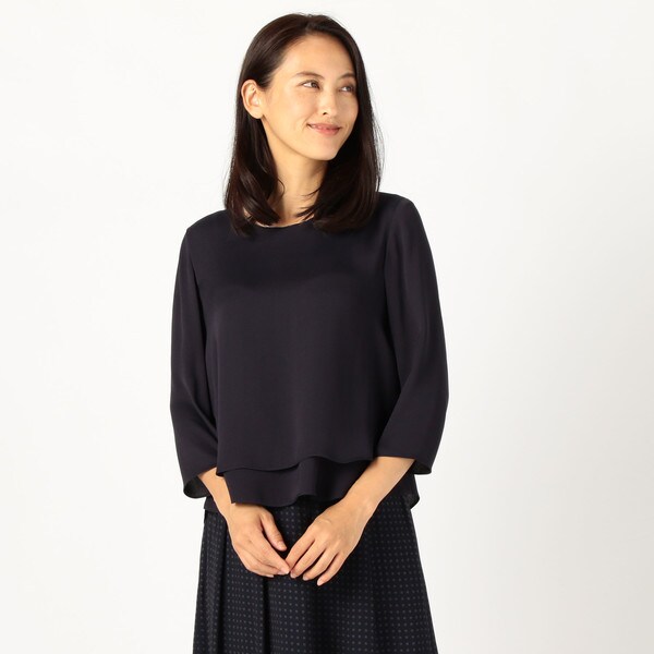 サテンジョーゼット ブラウス | キース(KEITH) | マルイウェブチャネル