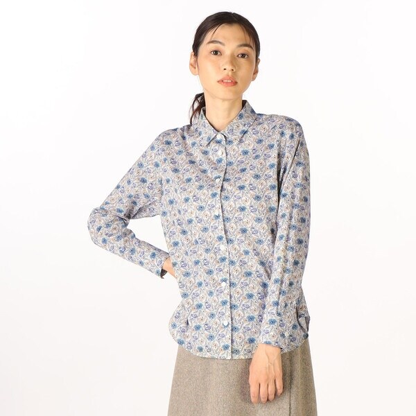 KEITH キース Liberty Print Mamieスタンドカラーブラウス 【公式通販】