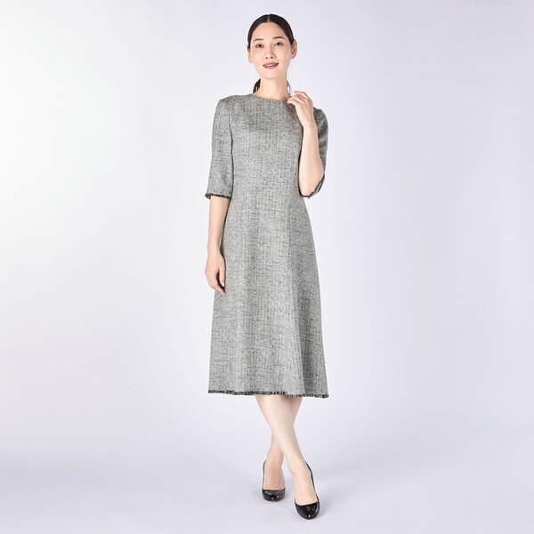 ハウンドトゥースプリントワンピース | キース(KEITH) | マルイウェブ