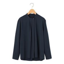 コットン天竺カットソー丸首