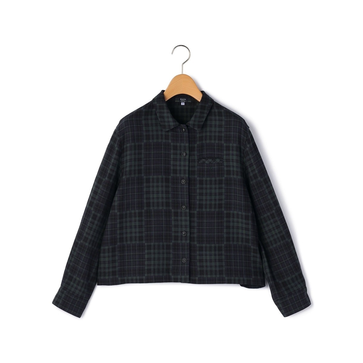 ステートハウンドトゥースブラウス | キース(KEITH) | マルイウェブ