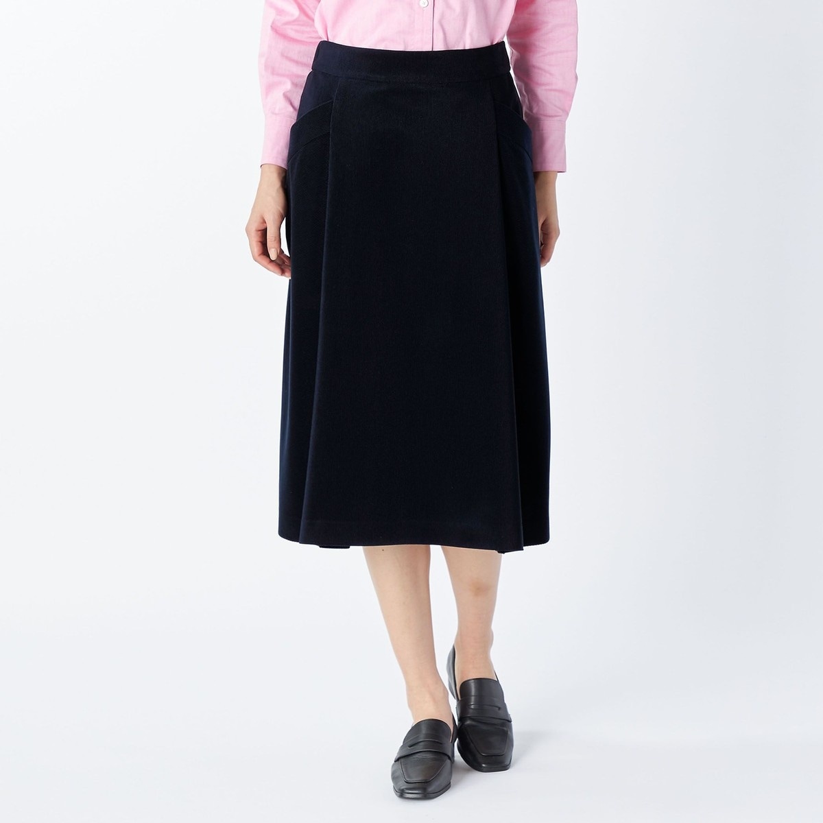 ソフトコーデュロイスカート