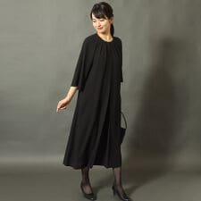 ブラックフォーマル レディース／喪服／礼服／ワンピース／フォーマルワンピース／ミセス（メアリーココ）