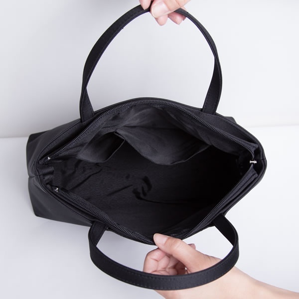 ブラックフォーマル バッグ】日本製／刺繍入りフォーマルソフトバッグ 