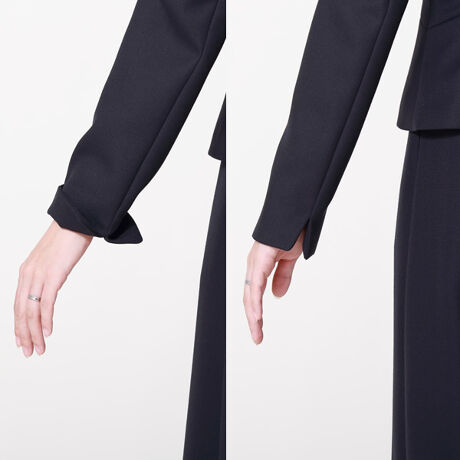 お受験スーツ ウール混紡 アンサンブル 紺スーツ レディース メアリーココ エスコミュール Escomul Wev 0305 ファッション通販 マルイウェブチャネル