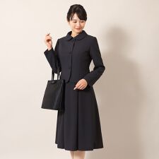 お受験スーツ／洗える／防シワ／濃紺／ポリエステル／レディース（メアリーココ）