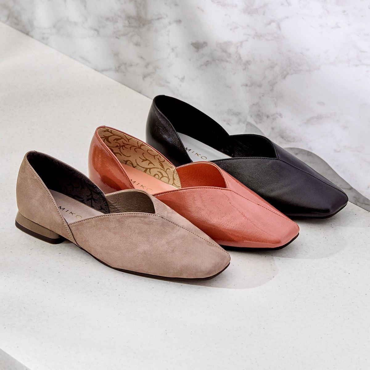 SALE/30%OFF】【再値下げ】【撥水】スクエアトゥアシンメトリー