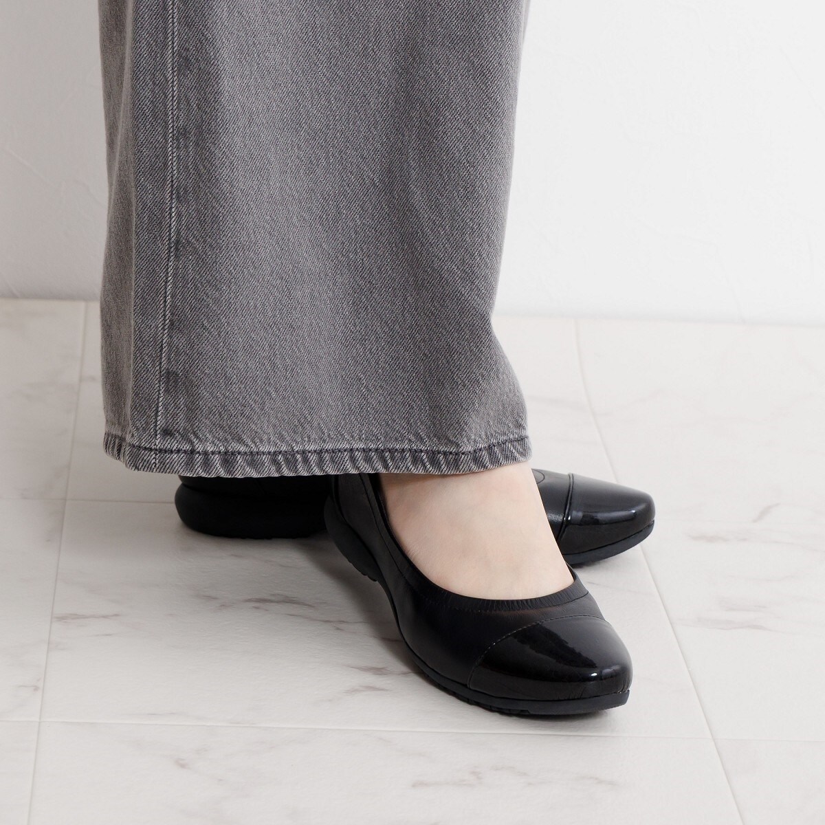 リピーター続出！卑弥呼の走れるパンプス◇【撥水】WEB限定プレーンスニーカーパンプス/643150