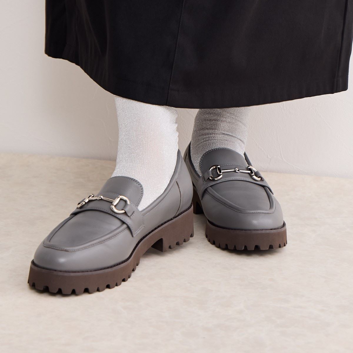 卑弥呼　トラックソールビットローファー 卑弥呼 トラックソールビットローファー