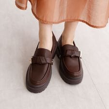 HIMIKO(HIMIKO)の3種のベルト付き【25秋冬新作 】【NICAL】3WAYパーツトラックソールローファー/544313