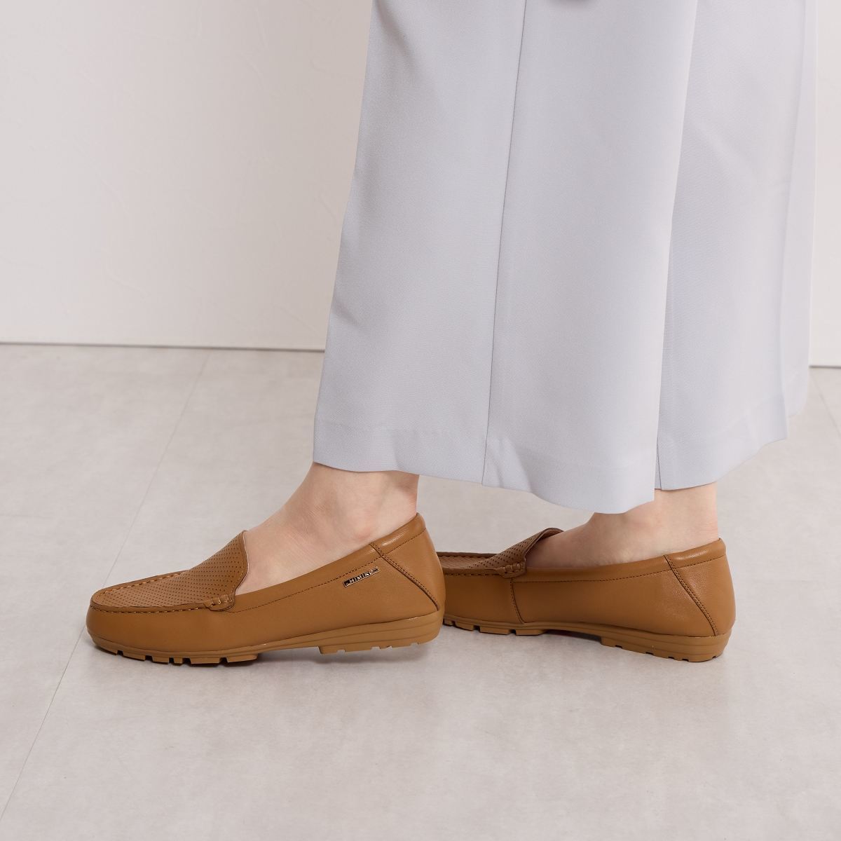 卑弥呼 シープレザーモカシン 23.0
