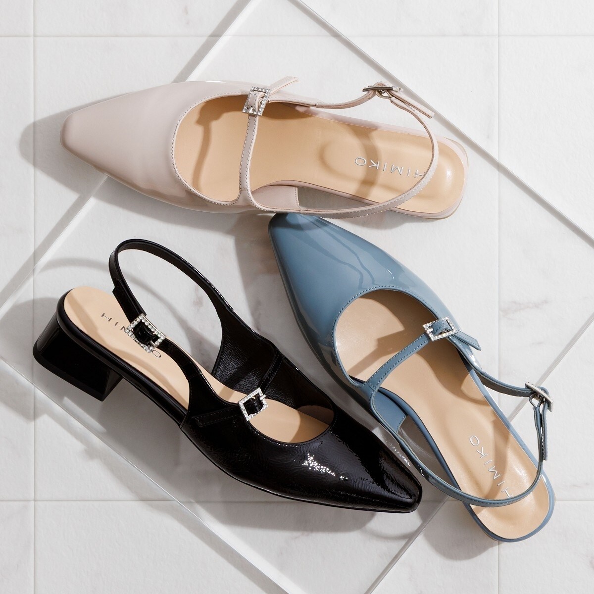 セレモニー～ビジネスまで◇【25秋冬新作】スクエアトゥメリージェーン