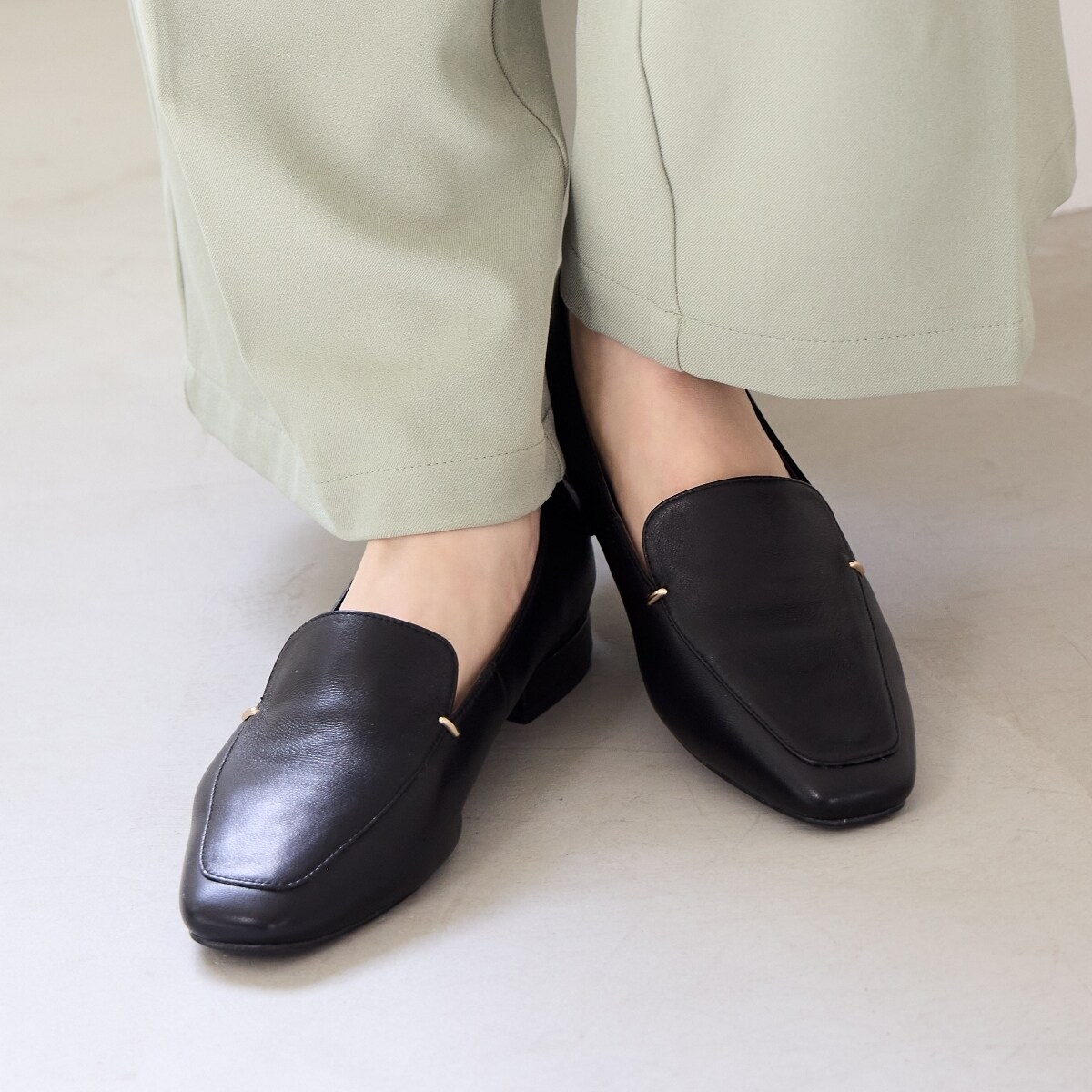 卑弥呼のWEB限定デザイン◇【本革】ローヒールパンプス/621150