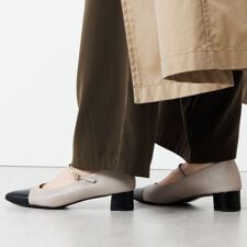 HIMIKO(HIMIKO)のすっきりストラップ【卑弥呼25AW】ポインテッドトゥメリージェーンパンプス/651314