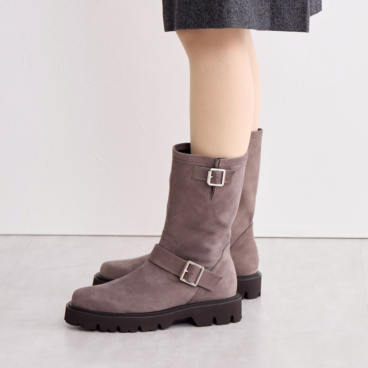 卑弥呼　HIMIKO バックゴアヒールブーツ 卑弥呼HIMIKO バックゴアヒールブーツ