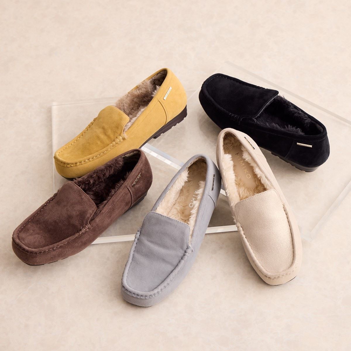 卑弥呼で大人気【卑弥呼25AW】【撥水】ふわふわモカシン/651319